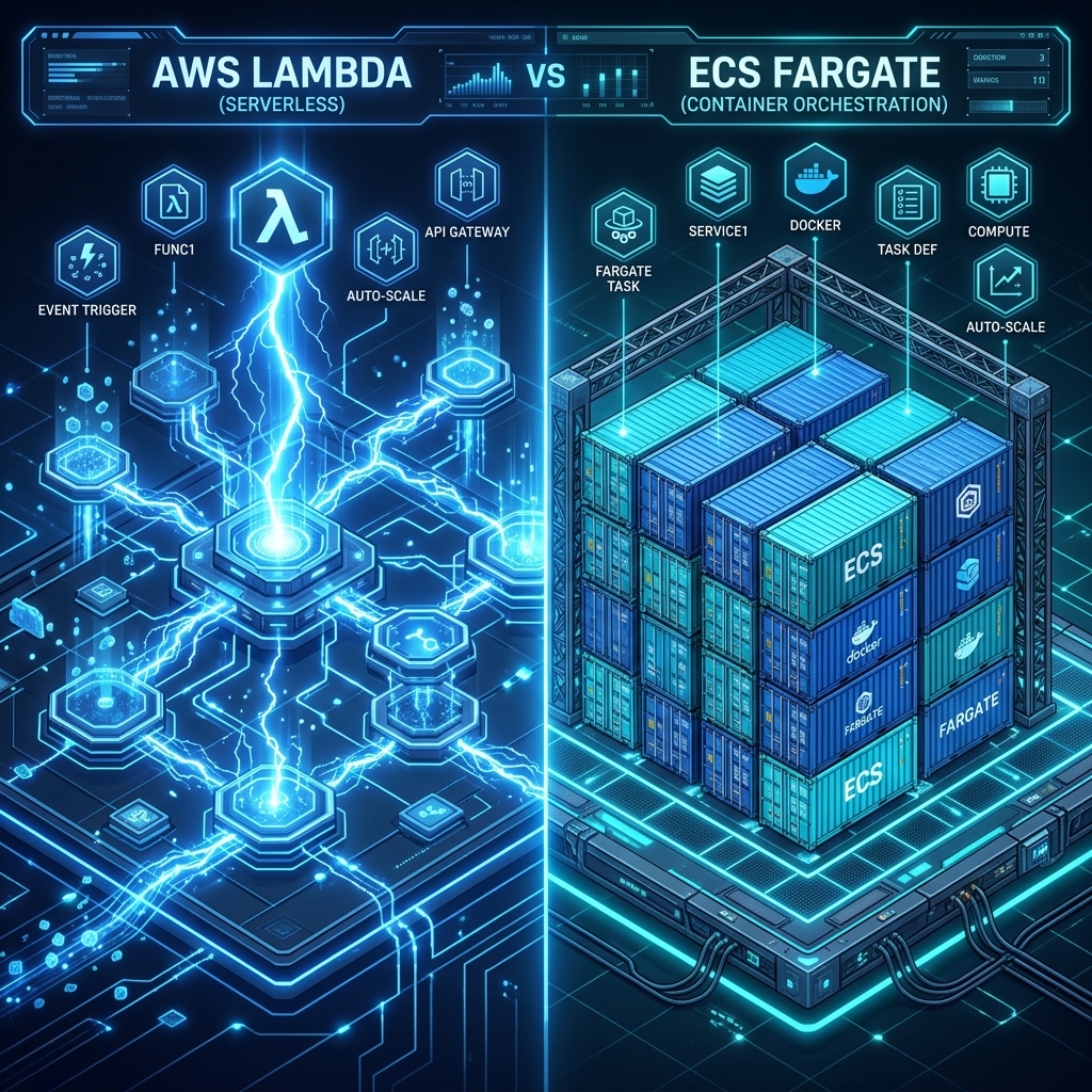 Choosing Your Cloud Compute: AWS Lambda vs. ECS Fargate
